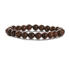 Wholesale Handmade Wood Beads Bracelet With Geometric Pattern