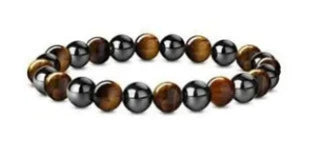 Wholesale Handmade Wood Beads Bracelet With Geometric Pattern