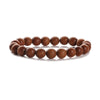 Wholesale Handmade Wood Beads Bracelet With Geometric Pattern