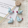 Wholesale Handpainted Ceramic Pigeon Beaded Jewelry Bracelet Necklace Accessories