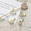 Wholesale Handpainted Ceramic Pigeon Beaded Jewelry Bracelet Necklace Accessories