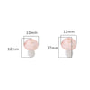 Wholesale Handpainted Glass Glaze Mushroom Beads Jewelry Earrings Necklace Bracelet Materials