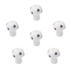 Wholesale Handpainted Glass Glaze Mushroom Beads Jewelry Earrings Necklace Bracelet Materials