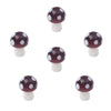 Wholesale Handpainted Glass Glaze Mushroom Beads Jewelry Earrings Necklace Bracelet Materials