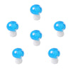 Wholesale Handpainted Glass Glaze Mushroom Beads Jewelry Earrings Necklace Bracelet Materials