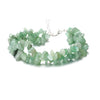 Wholesale Handworn Natural Crystal Agate Amethyst Double Bracelet Handmade Geometric Style