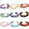 Wholesale Handworn Natural Crystal Agate Amethyst Double Bracelet Handmade Geometric Style