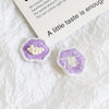 Wholesale Handwoven Sweet Style Rice Beads Floret Jewelry Hair Card Earrings Decoration Accessories Material