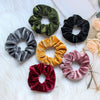 Wholesale Headband Velvet Solid Color Simple Retro Handmade Round Shape