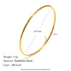 Wholesale Heart Cutout Stainless Steel Electroplated 18K Gold Simple Zircon Line Bracelet Fashion Geometric Hand Ornament
