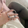 Wholesale Heart Elephant Stainless Steel Electroplated Bracelet