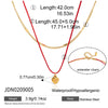 Wholesale Heart Shape Stainless Steel Gold Plated Simple Pendant Necklace For Women