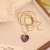 Wholesale Heart Shape Stainless Steel Pendant Necklace Accessories