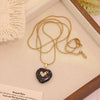Wholesale Heart Shape Stainless Steel Pendant Necklace Accessories