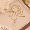 Wholesale Heart Shape Stainless Steel Pendant Necklace Accessories