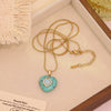 Wholesale Heart Shape Stainless Steel Pendant Necklace Accessories