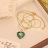 Wholesale Heart Shape Stainless Steel Pendant Necklace Accessories