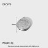 Wholesale Heartshaped Engraved Stainless Steel Electroplated Pendant Necklace With Geometric Return Pattern Jewelry Accessory