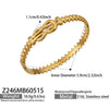 Wholesale Heartshaped Geometric Stainless Steel Electroplated Bee Bracelet With Zircon Inlay Jewelry Accessory