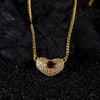 Wholesale Heartshaped Silver Jewelry Set With Gems Love Pendant Necklace For Women