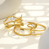 Wholesale Heartshaped Water Drop Zircon Stainless Steel Electroplated Bracelet Jewelry