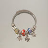 Wholesale High End Elephant Pendant Bracelet With Electroplating Stainless Steel Material