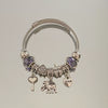 Wholesale High End Elephant Pendant Bracelet With Electroplating Stainless Steel Material
