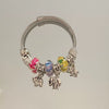 Wholesale High End Elephant Pendant Bracelet With Electroplating Stainless Steel Material