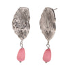 Wholesale High End Retro Women's Long Water Drop Geometric Stainless Steel Earrings 18K Gold Plated