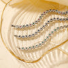 Wholesale Highend Copper Zircon Flower Shape Bracelet Jewelry For Women