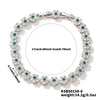Wholesale Highend Copper Zircon Flower Shape Bracelet Jewelry For Women