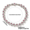 Wholesale Highend Copper Zircon Flower Shape Bracelet Jewelry For Women