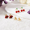Wholesale Highend Electroplated Geometric Stainless Steel Oil Drop Earrings For Women