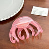 Wholesale Highend Geometric Acetic Acid Handmade Hair Accessories Hairpin Shark Clip