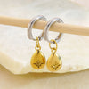 Wholesale Highend Geometric Stainless Steel 18K Gold Plated Women's Earrings