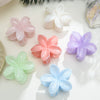 Wholesale Highend Smudged Fashionable Female Flower Hairpin Gripper With Baking Paint 6Piece Set