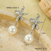 Wholesale Highend Stainless Steel Geometric Flower Earrings For Women With Electroplating Treatment Fashion Design