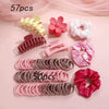 Wholesale Highgrade Cloth Handmade Hair Accessories Hairpin Hairband Suit Hair Tie Large Intestine Hairband Grip Clip With High Elasticity