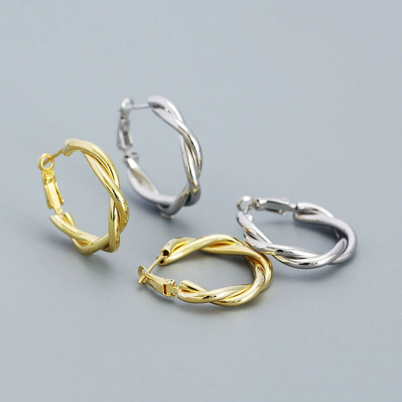 Wholesale Highgrade Handmade Geometric S925 Silver Earrings