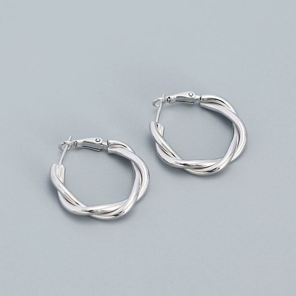Wholesale Highgrade Handmade Geometric S925 Silver Earrings