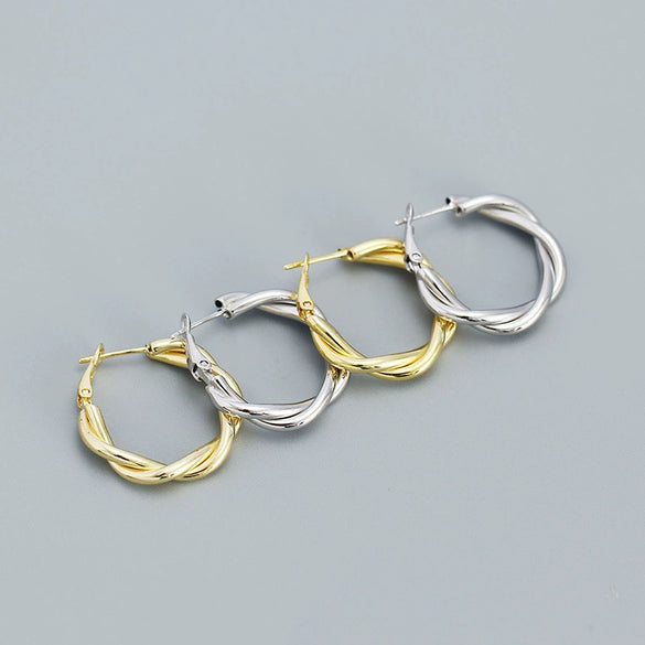 Wholesale Highgrade Handmade Geometric S925 Silver Earrings