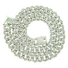 Wholesale Hip Hop Alloy Cuban Chain Necklace With Geometric Diamond Design For Men
