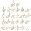Wholesale Hip Hop Copper Pendant Necklace With Micropaved Zirconia And English Letter Pattern