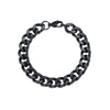 Wholesale Hip Hop Fashion Cool Street Stainless Steel Geometric Polished Unisex Bracelet