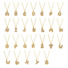 Wholesale Hip Hop Light Luxury Geometric Letter Zircon Stainless Steel Necklace With Electroplating