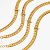 Wholesale Hip Hop Snake Bone Necklace And Bracelet Set For Women Stainless Steel Geometric Design Electroplated