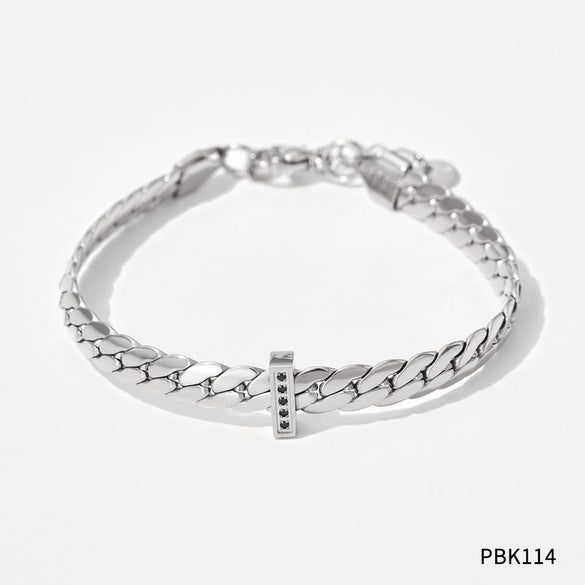 Wholesale Hip Hop Snake Bone Necklace And Bracelet Set For Women Stainless Steel Geometric Design Electroplated