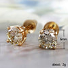 Wholesale Hip Hop Style Copper Gold Plated Micro Round Diamond Zircon Earrings With Geometric Pattern For Women