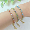 Wholesale Hip Hop Style Geometric Copper Micropaved Bracelet