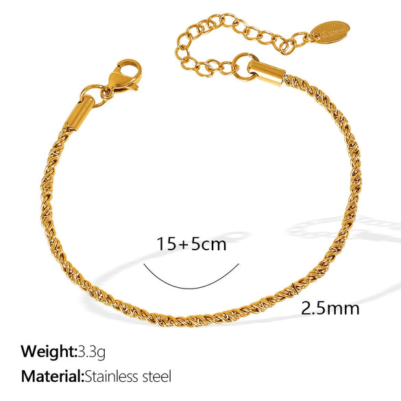 Wholesale Hip Hop Style 316L Stainless Steel Electroplated Clavicle Chain And Beanie Bracelet Jewelry For Women